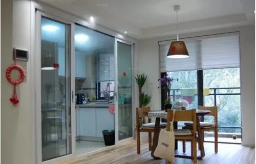 厨房推拉门装修效果图 打造时尚精美的厨房空间