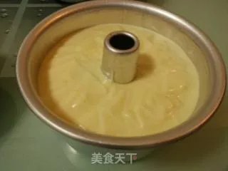 枫树糖浆戚风蛋糕