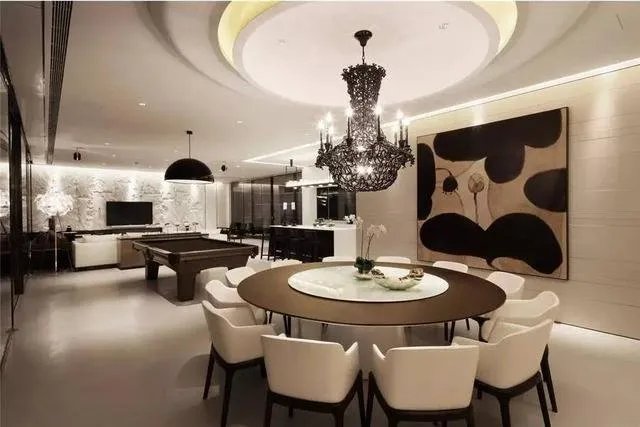 只有极简风才能hold住的豪品别墅,既美又有品!