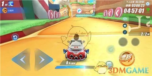 《QQ飞车手游》糖果乐园赛道难点解析