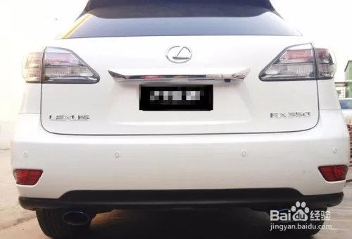 雷克萨斯RX350汽车改装排气管