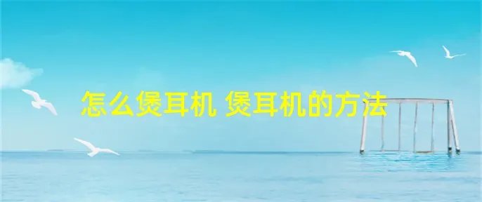 怎么煲耳机 煲耳机的方法