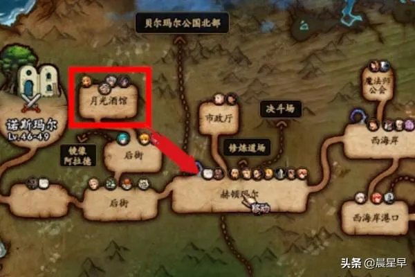 DNF赫顿玛尔广场怎么进？