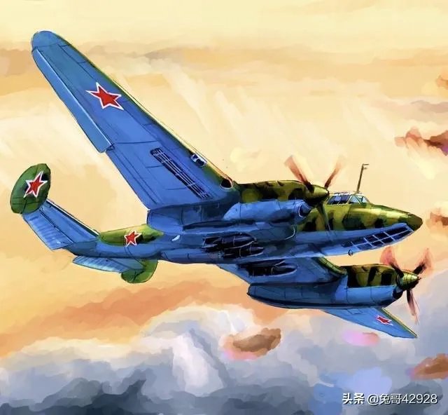 如何区别苏联佩图雅科夫轰炸机2轰炸机与图波列夫2轰炸机的外观区别？