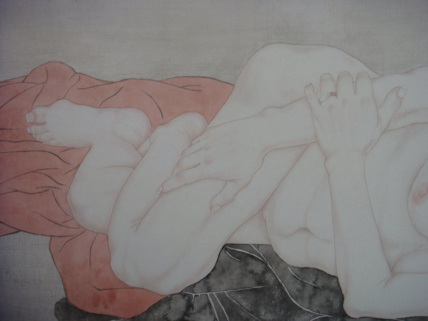 女人体写生工笔画技法的介绍