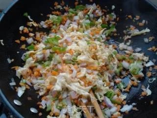 十分钟营养早餐--蛋炒饭