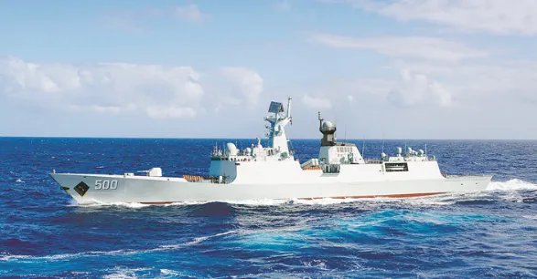 湖北籍舰艇出镜做什么?