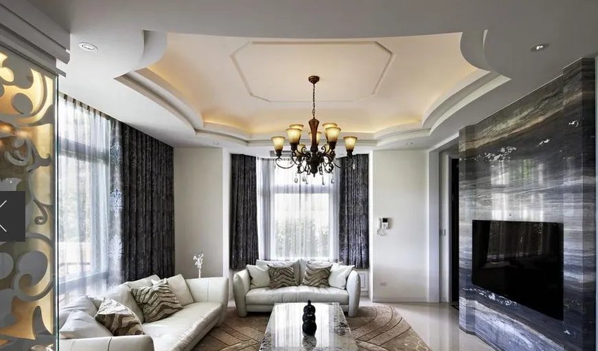 吊顶造型大集合，多款吊顶造型效果图欣赏