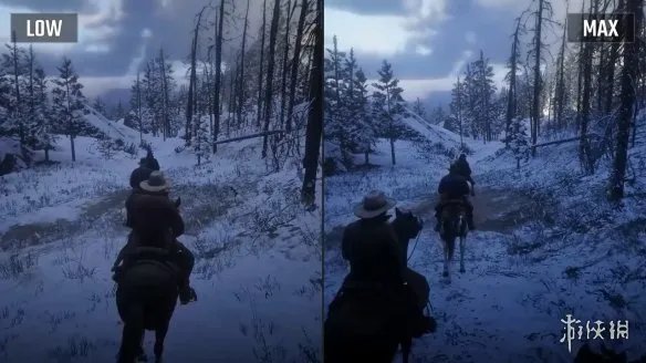 天壤之别！《荒野大镖客2》PC版最低/最高画质对比