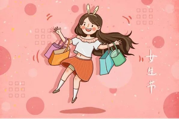 2020三八妇女节简笔画图片 2020三八妇女节儿童画