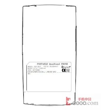 WM6新品 三星PPC智能手机SGH-i617曝光