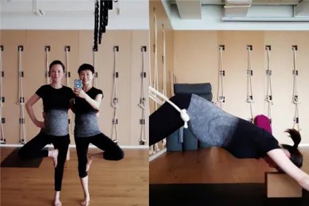 蒋勤勤怀二胎健身 她和陈建斌是怎么认识的