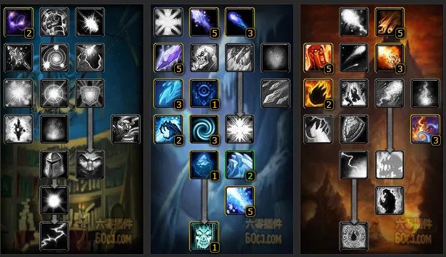 怀旧服法师升级天赋加点