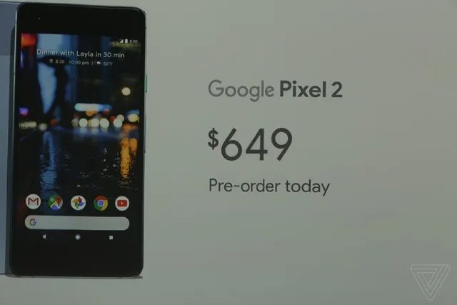 谷歌Pixel 2/XL发布 这次也用上全面屏