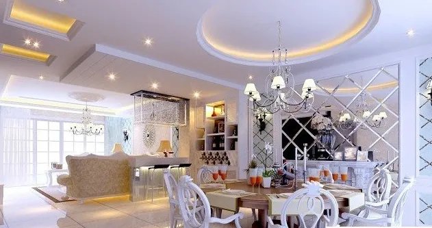 吊顶造型大集合，多款吊顶造型效果图欣赏