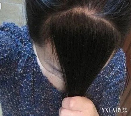 韩式斜刘海剪法图解教你剪出漂亮的刘海