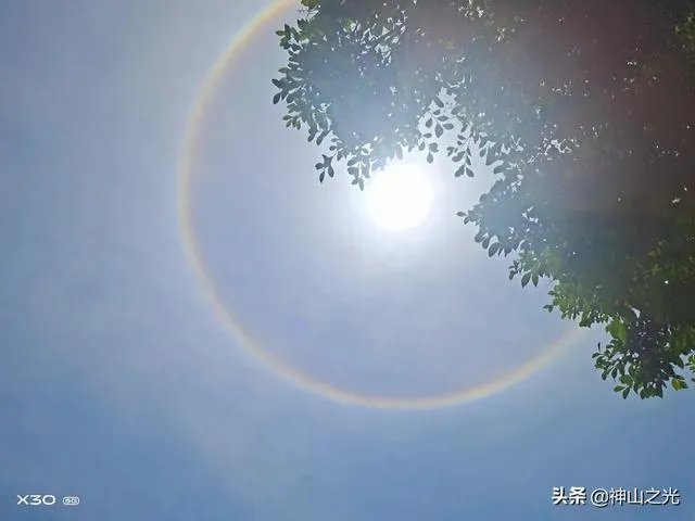 全国多地上演日晕奇观，是有什么事要发生吗？