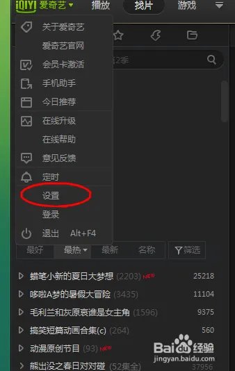如何开启爱奇艺PPS影音视频加速功能