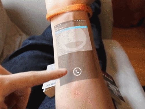 Apple Watch弱爆了 解析投影手镯的奥秘