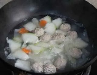 冬瓜肉丸清汤