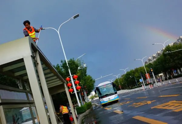 北京连续三天出现彩虹,未来天气如何