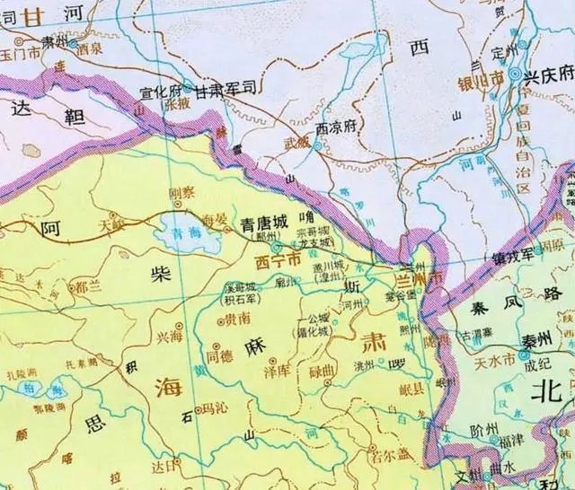 宋代的统治范围到达过青海湖吗？