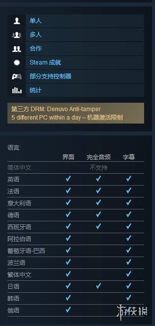 《怪物猎人世界》Steam版上架!国区售价公布 采用D加密 不支持简体中文