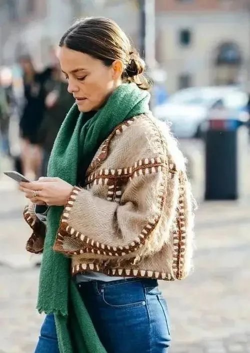 围巾的各种围法