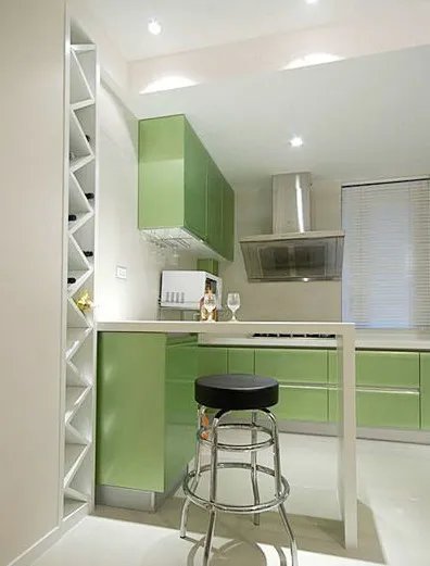 绿色清新 80后打造时尚爱巢