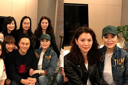 袁咏仪林青霞合照引围观 靓靓发文称正能量满满