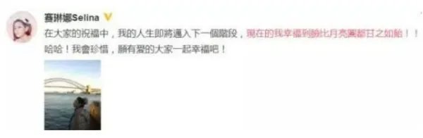 张承中跟Selina结婚,张承中是因为爱情而在一起的吗?