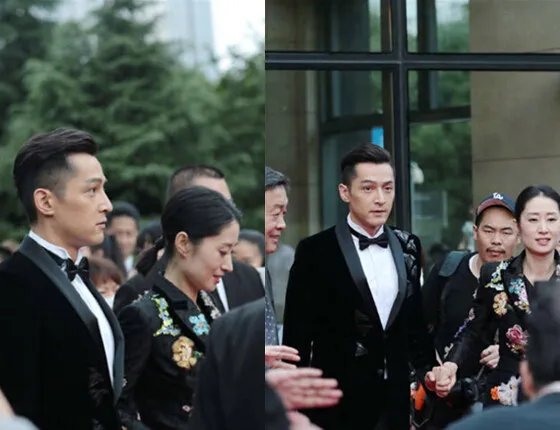 《伪装者》明镜明台再合体 胡歌全程紧牵“姐姐”的手显甜蜜