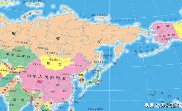 从俄罗斯白令海峡到美国
