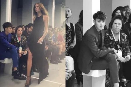 黄子韬潮装现身机场个性十足迟到扰乱秀场被指责