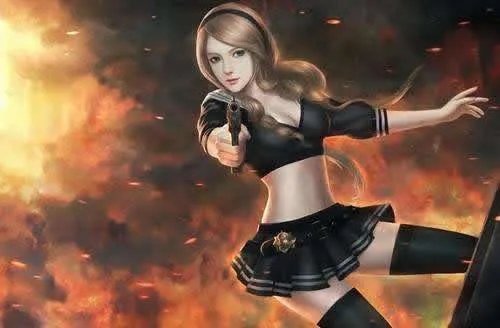 火线精英女角色透视图 穿越火线中的猎狐女王