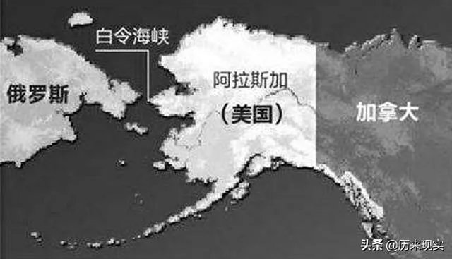 从俄罗斯白令海峡到美国