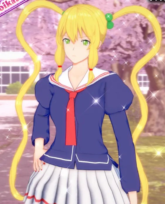 《恋活Sunshine》人物卡姬神木灵分享 魔具少女姬神木灵怎么捏?