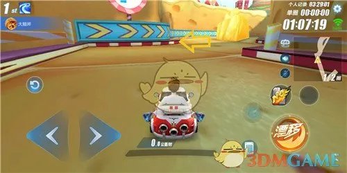 《QQ飞车手游》糖果乐园赛道难点解析