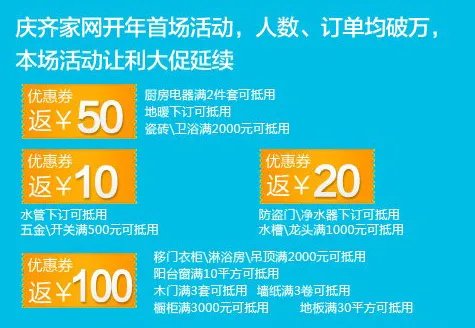 齐家开年建材团购会 水电节万品齐“惠”
