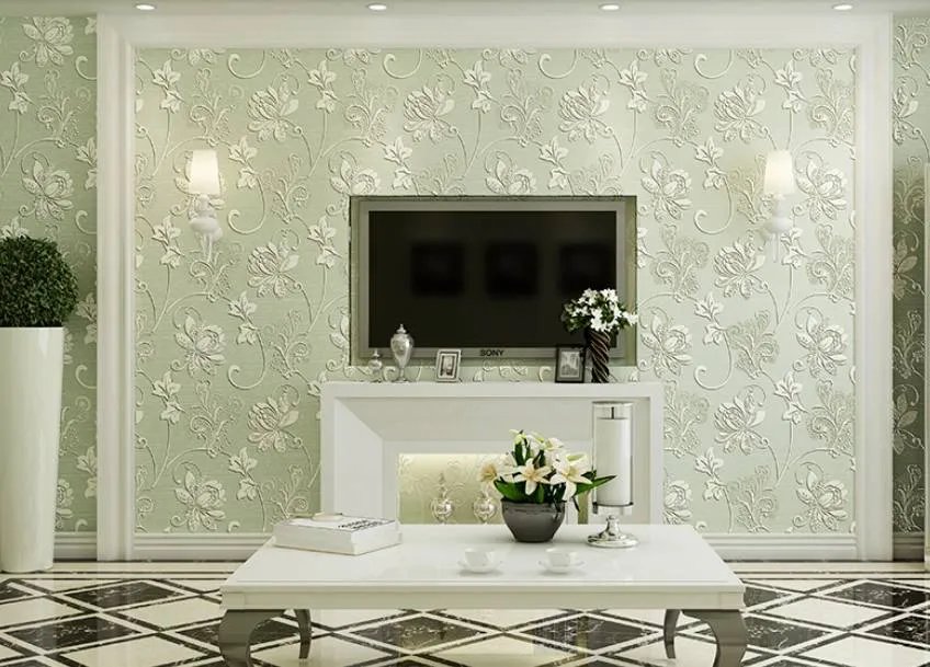 家装用墙布，高档、有质感、还很耐用！