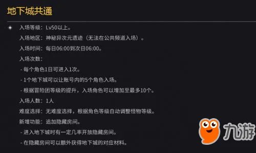 《DNF》周常地下城是什么 周常地下城改版位置在哪里