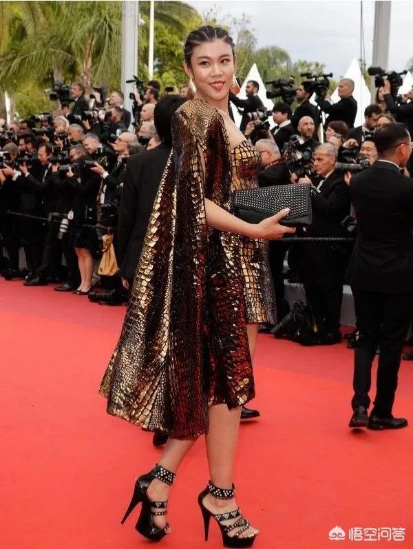 中国某十八线网红再蹭红毯;网友: 戛纳红毯要求这么低?