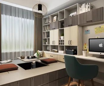 爱读书的小可爱们，全屋定制可以这么做！