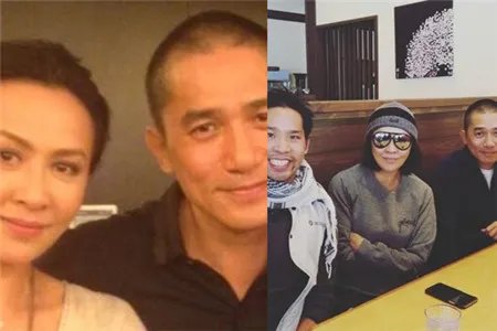 偶遇梁朝伟刘嘉玲 微博晒滑雪视频超有范