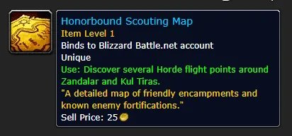 《魔兽世界》8.1小号飞行点开启方法