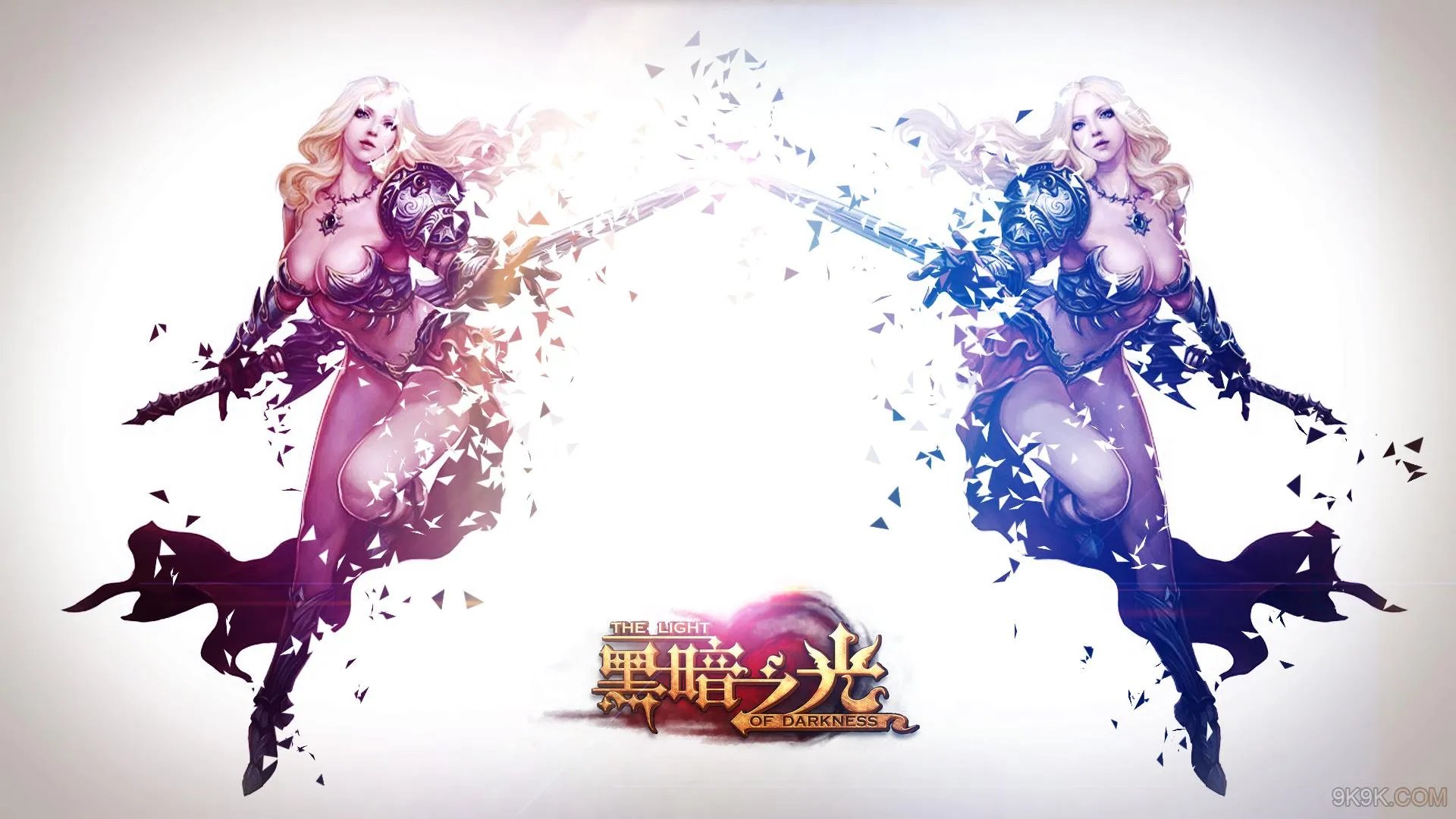 黑暗之光游戏壁纸女剑士原画分享