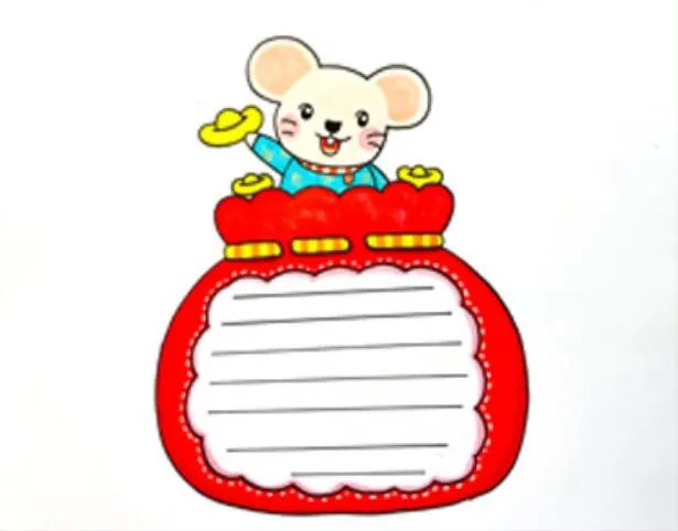 2020春节手抄报图片大全 迎接2020年春节手抄报图片