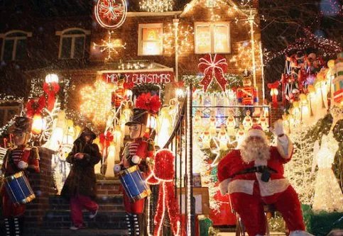 花体圣诞快乐英文