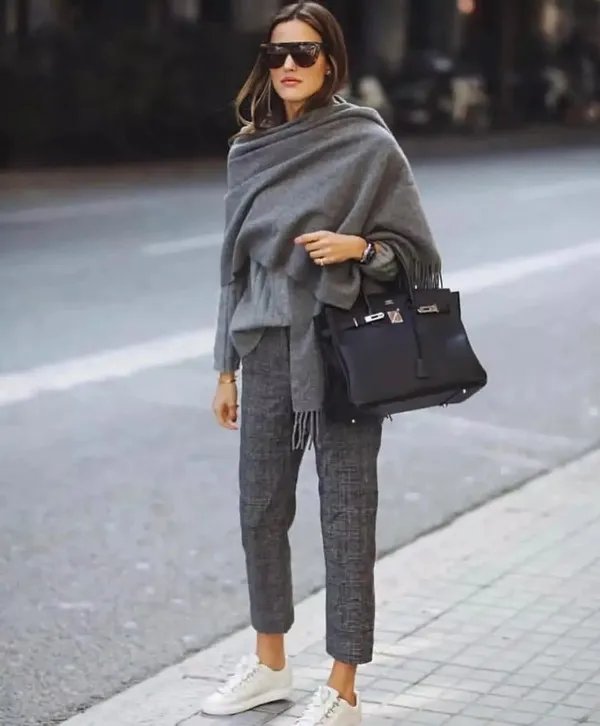 围巾的各种围法