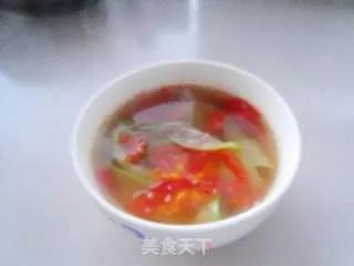 番茄瓜片汤